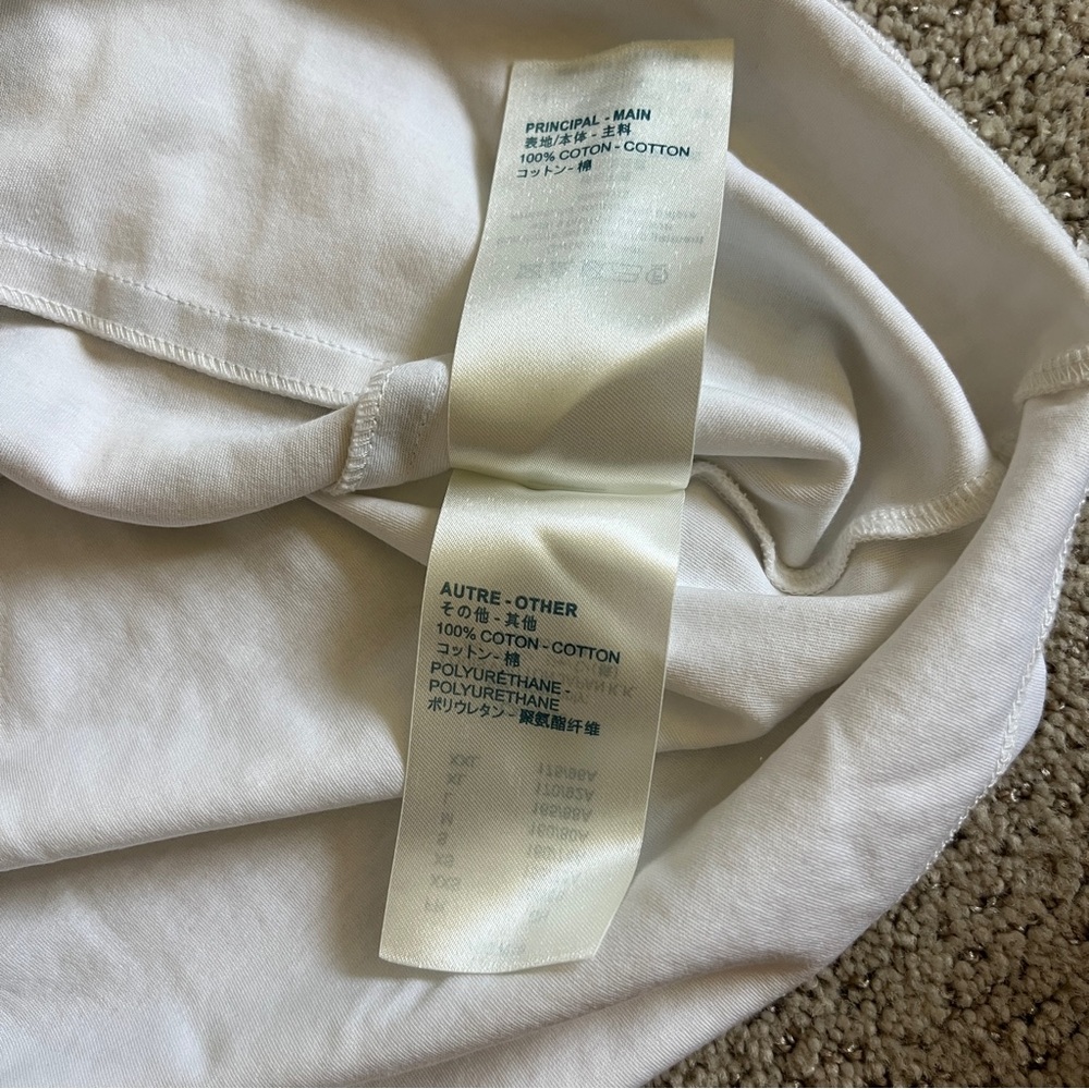 Louis Vuitton White Graphic Short Sleeve Tee - Picture 10 of 14